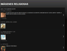 Tablet Screenshot of imagenesyestampasreligiosas.blogspot.com