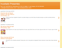 Tablet Screenshot of inusitadopresentes.blogspot.com
