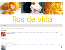 Tablet Screenshot of fios-de-vida.blogspot.com