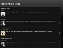 Tablet Screenshot of fallenappletrees.blogspot.com