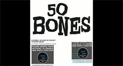 Desktop Screenshot of 50bones.blogspot.com