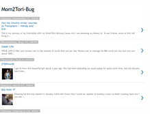 Tablet Screenshot of mom2tori-bug.blogspot.com
