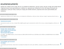 Tablet Screenshot of ecumenecumenic.blogspot.com