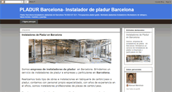 Desktop Screenshot of pladur-barcelona1.blogspot.com