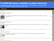 Tablet Screenshot of pladur-barcelona1.blogspot.com