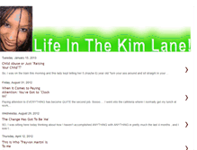 Tablet Screenshot of lifeinthekimlane.blogspot.com