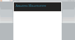 Desktop Screenshot of amazinghillstation.blogspot.com
