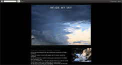 Desktop Screenshot of insidemysky.blogspot.com