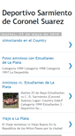 Mobile Screenshot of deportivosarmiento.blogspot.com