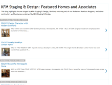 Tablet Screenshot of kfmstagingfeaturedhomes.blogspot.com