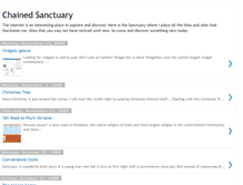 Tablet Screenshot of chainedsanctuary.blogspot.com