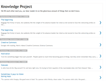 Tablet Screenshot of knowledgeproject.blogspot.com