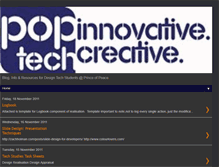 Tablet Screenshot of popdesigntech.blogspot.com