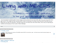 Tablet Screenshot of livewithcfs.blogspot.com