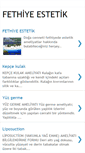 Mobile Screenshot of fethiyeestetik.blogspot.com