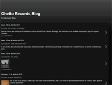 Tablet Screenshot of ghettorecords.blogspot.com