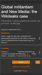 Mobile Screenshot of cybermilitantism.blogspot.com