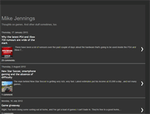 Tablet Screenshot of mikejennings.blogspot.com