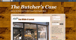 Desktop Screenshot of butcherscase.blogspot.com