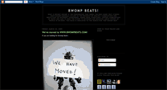 Desktop Screenshot of bwompbeats.blogspot.com
