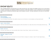 Tablet Screenshot of bwompbeats.blogspot.com