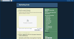 Desktop Screenshot of marketinggrub.blogspot.com