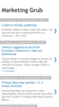 Mobile Screenshot of marketinggrub.blogspot.com