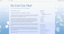 Desktop Screenshot of he-cant-eat-that.blogspot.com