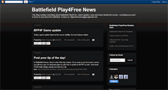 Desktop Screenshot of bfplay4freenews.blogspot.com