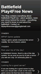 Mobile Screenshot of bfplay4freenews.blogspot.com