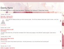 Tablet Screenshot of danitykane.blogspot.com