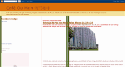 Desktop Screenshot of cafeoumun.blogspot.com