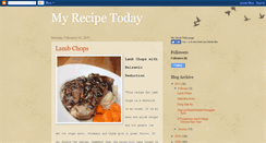 Desktop Screenshot of my-recipe-today.blogspot.com