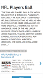 Mobile Screenshot of nflplayersball.blogspot.com