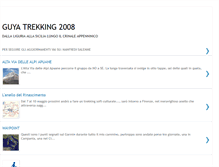 Tablet Screenshot of guyatrekking.blogspot.com