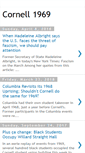 Mobile Screenshot of cornell1969.blogspot.com