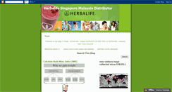 Desktop Screenshot of herbalife-sin-ma.blogspot.com