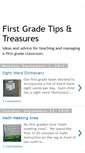 Mobile Screenshot of firstgradetips.blogspot.com