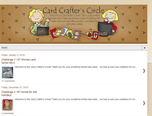 Tablet Screenshot of cardcrafterscircle.blogspot.com