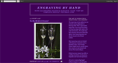 Desktop Screenshot of engravingbyhand.blogspot.com