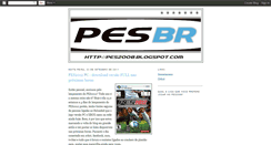 Desktop Screenshot of pes2008.blogspot.com