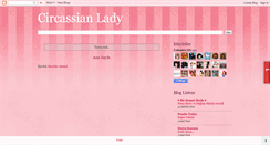 Desktop Screenshot of circassianlady.blogspot.com