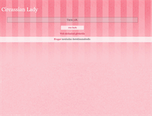 Tablet Screenshot of circassianlady.blogspot.com