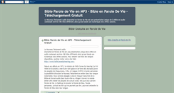 Desktop Screenshot of paroledeviebible.blogspot.com