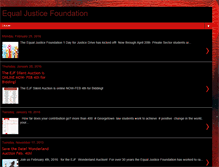 Tablet Screenshot of equaljusticefoundation.blogspot.com