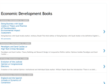 Tablet Screenshot of economic-development-books.blogspot.com