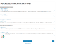 Tablet Screenshot of mercadotecniainternacionaluabc.blogspot.com