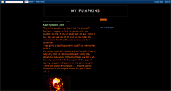 Desktop Screenshot of cclspumpkins.blogspot.com