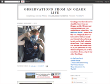 Tablet Screenshot of ozarklife.blogspot.com