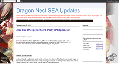 Desktop Screenshot of dnseaupdates.blogspot.com